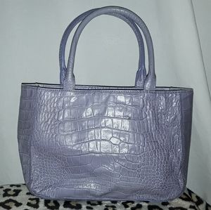 Express light purple purse hand bag
